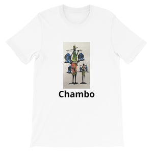 Open image in slideshow, Chambo   Short-Sleeve Unisex T-Shirt  Malawian art
